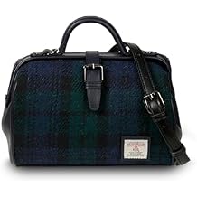 Islander The Medium Doctor Bag for Women, Harris Tweed & Vegan Leather