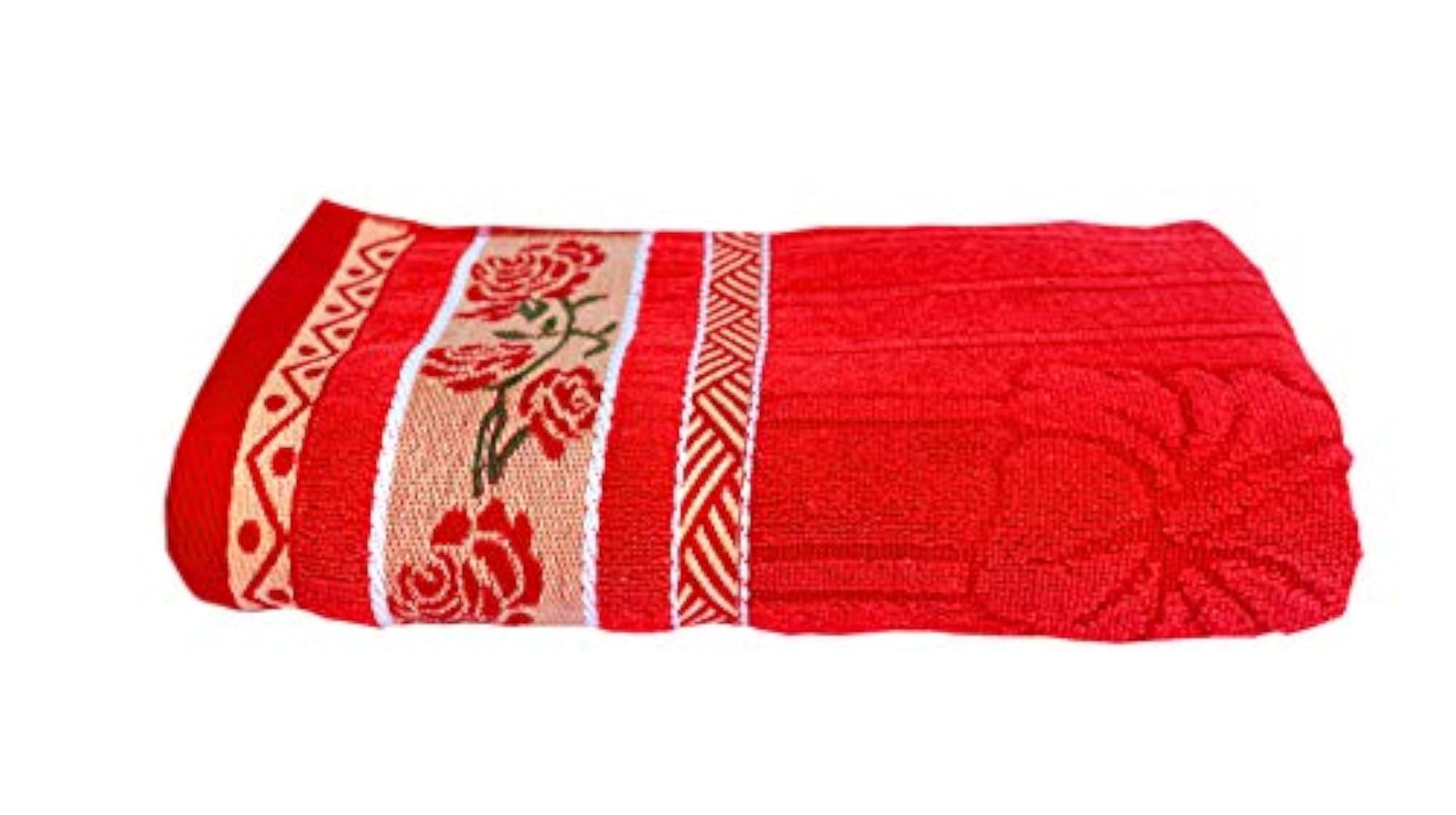 Cotton Attractive Bath Towels - Pack of 4