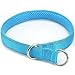 Xoeryoy Slip Collar for Dogs, 24 Inch Reflective Choke Collar for Dogs, Soft Nylon Dog Slip with Metal Buckle, Portable Dog Chain Co