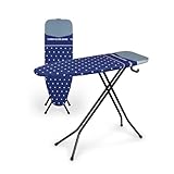 LANGE LEBENSDAUER UND PFLEGELEICHTIGKEIT: Hochwertige Materialien gewährleisten Langlebigkeit. Der Bügelbrettbezug ist leicht zu reinigen und zu wechseln, was eine dauerhafte Frische und Hygiene sicherstellt. Ideal für den täglichen Gebrauch. 💧