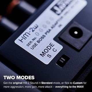 Pédale d’effets guitare HM-2W Heavy Metal BOSS | Le légendaire son de tronçonneuse du Death Metal suédois | En version… - Les Beatles, Paul McCartney, John Lennon, RIngo Starr, George Harrison Pédale d'effets guitare HM-2W Heavy Metal BOSS | Le légendaire son de tronçonneuse du Death Metal suédois | En version… – Image 3