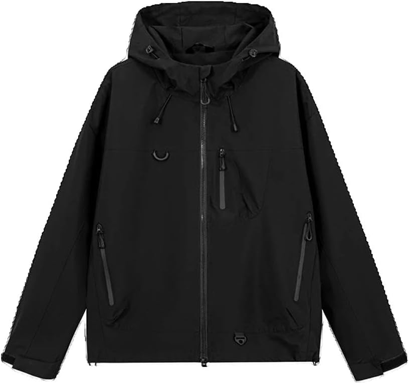 Men' Women' Waterproof Hiking Jacket Trekking Camping Mountaineering Windbreaker Sport Windproof Rain Coat