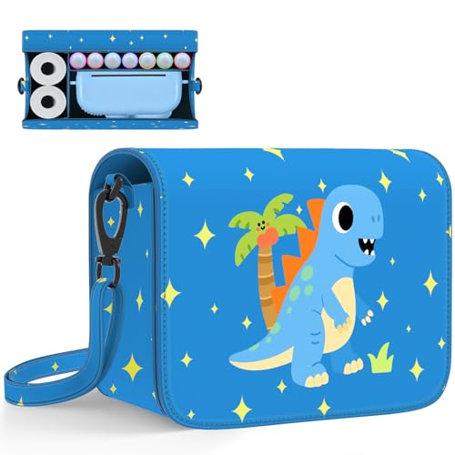 Funda para cámara instantánea infantil color azul miniatura 1