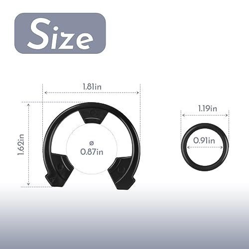 Kit clip y junta para suavizador de agua 7337571 miniatura 2
