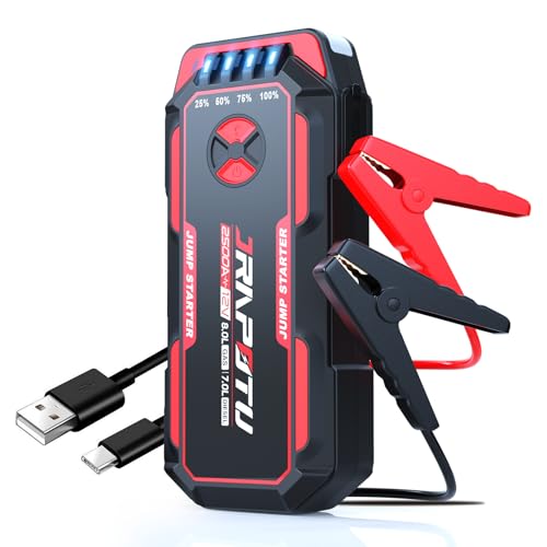 Amazon | JRAPOTUジャンパースターター 2500Aピーク電流ジャンプ
