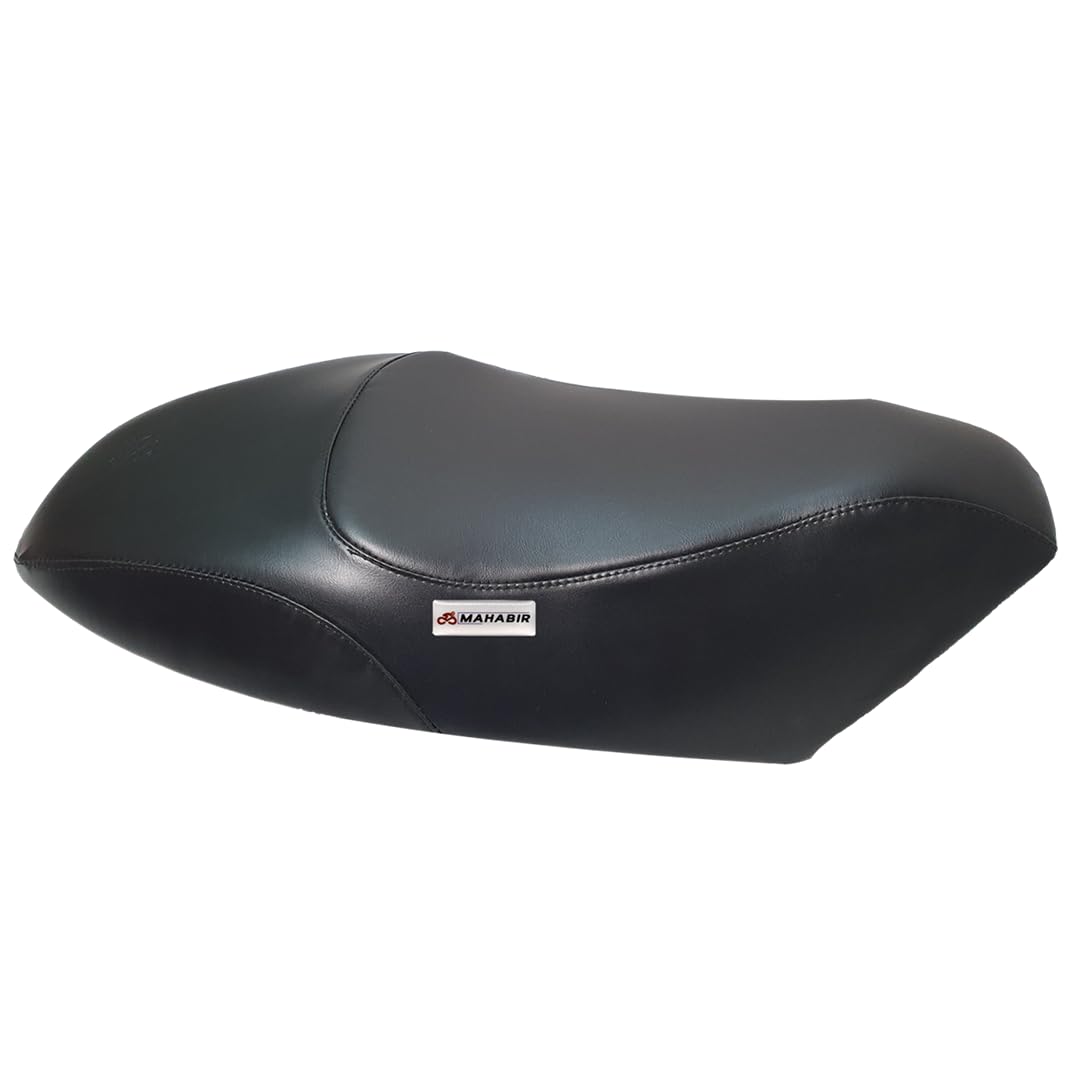 MAHABIR Seat Cover for Ather 450 X, 450 Plus, 3rd & 4th Generation with Cushioning (Black)