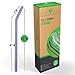 Reusable Glass Drinking Straws Set Of 6, Multi-Color 10
