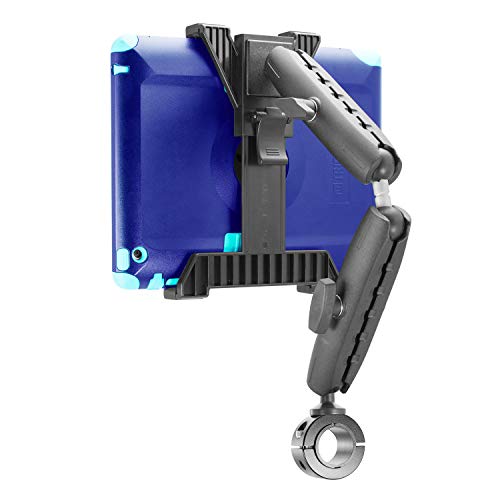 iBOLT TabDock Accessibility Post/Pole/Rail/Handlebar Mount for Wheelchairs/Exercise Equipment, etc. Fits 7-10 inch Tablets (iPad, Samsung Galaxy Tab) - Thumbnail 2