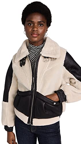 [BLANKNYC] Womens Bonded Moto Jacket - Main Image