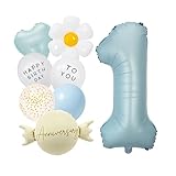 ZHUHAOYUN 数字 バルーン誕生日 バルーン 誕生日飾り付け8点 セット豪華 プレゼントオお祝ハッピー バースデー記念日男の子女の子サプライズプレ