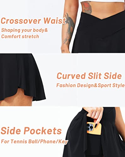 Short Jupe SC & Co Femme Noir - Taille L - Contrôle Du Ventre - Sport & Ville