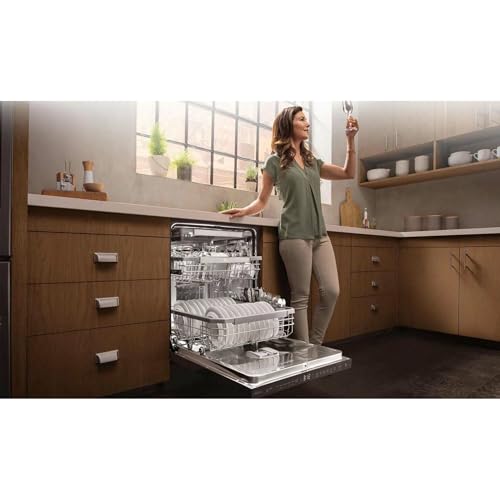 LG-Top-Control-Smart-Wi-Fi-Enabled-Dishwasher-with-QuadWash-and-TrueSteam-24-Built-in-15-Place-Settings-SenseClean-Wash-System-3-Wash-Arms-42-dB-Smart-Connect-Digital-Inverter-Motor