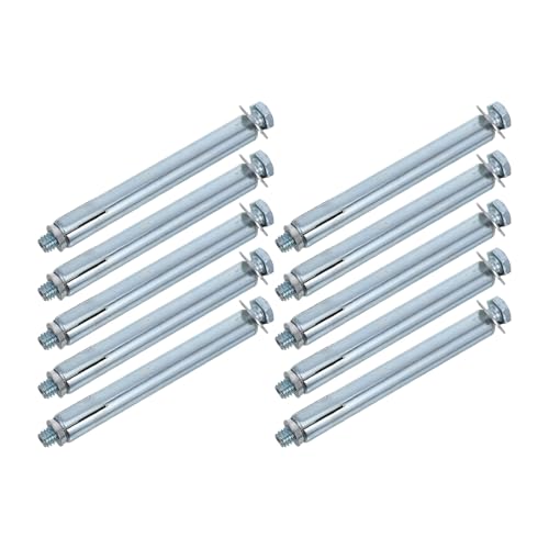 AUTSUPPL �Œ�g���{���g M8×120 10�� �X�s�[�h�o���v�g���l�W �Y�f�|�� �ϖ��Ր� ���� �K���[�W���ԃA�V�X�g�p �A�X�t�@���g �R���N���[�g�Ή�