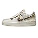 Produktbild Nike Air Force 1 Shadow Damen Schuhe, Segel/mehrfarbig-Sesam-Schwarz, 38.5 EU