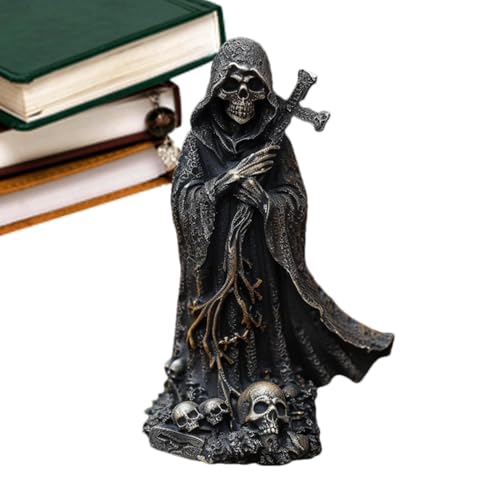 Mbiyhgta Estatua del Descenso del Diablo - Escultura artística con Detalles vívidos, Figura gótica misteriosa | Adorno del Señor Oscuro de Resina, Figura Decorativa del Descenso del Diablo para