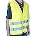 Produktbild Sicherheits-Warnweste DIN EN 471 gelb