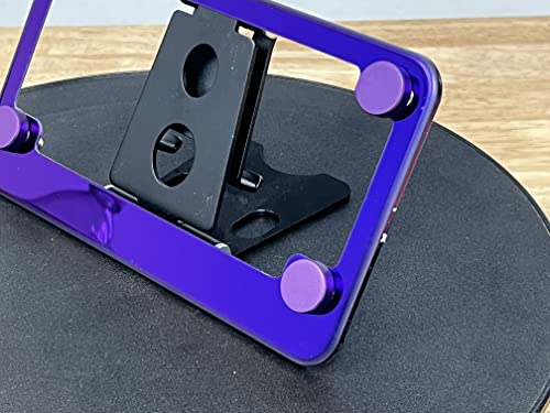 Ka Legend Purple Chrome T304 Stainless Steel Motorcycle Bike License Plate Frame (Qty: 1 Frame) #TOP4