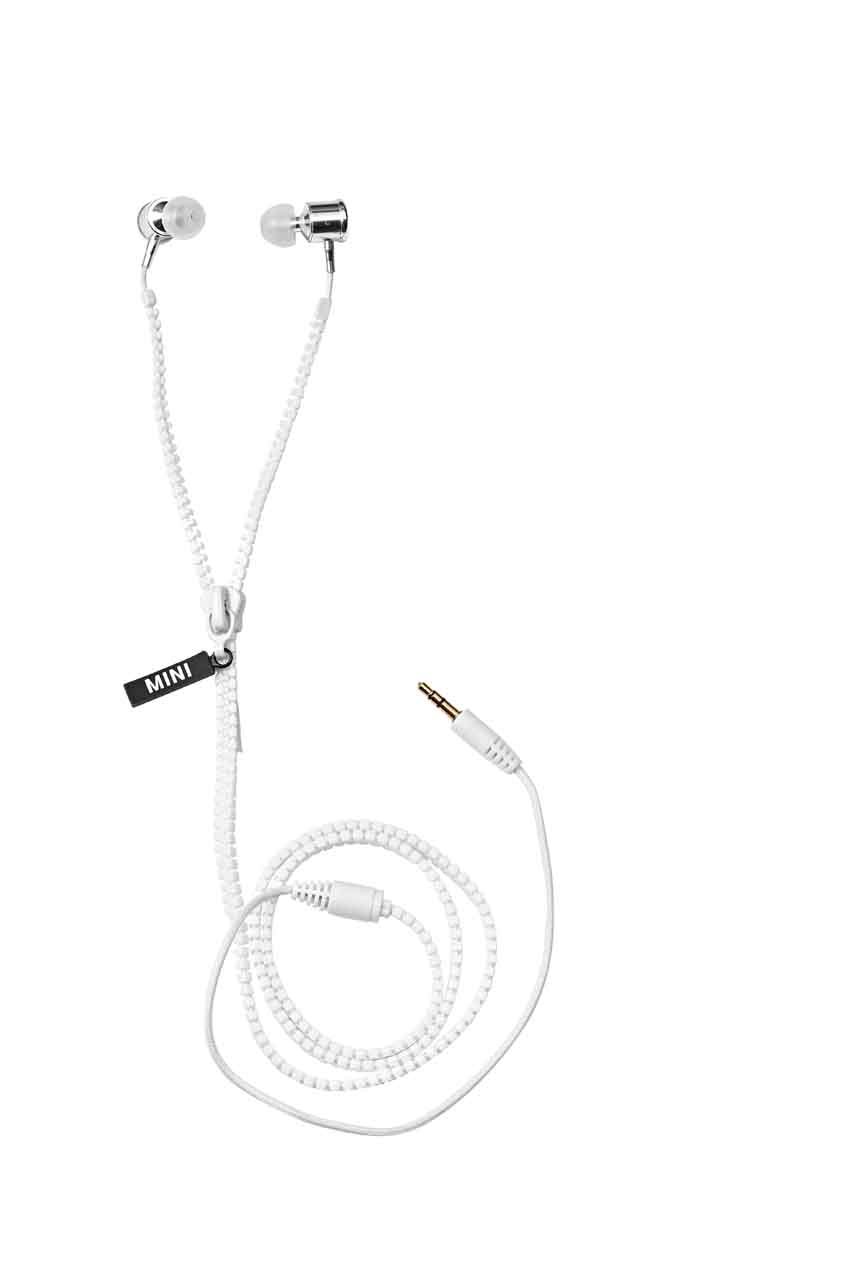 MINI Genuine In-Ear Headphones Zip Earphones Earbuds White 80292345765