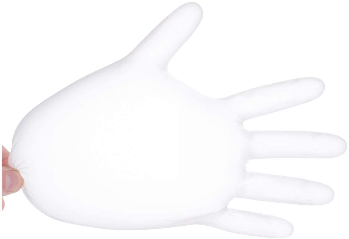 Guanti in vinile trasparente SafeTouch 50000012 senza polvere, grande L
