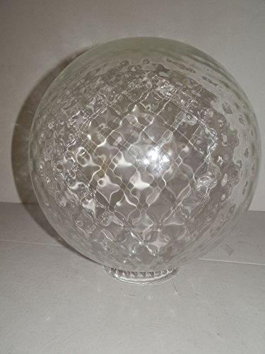 Vetro di ricambio trasparente per LAMPIONE rustica misura 25 CM