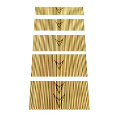 Korantek 23 Gauge Pin Nails,9/16",3/4",1",1-3/16",1-3/8":5000pcs