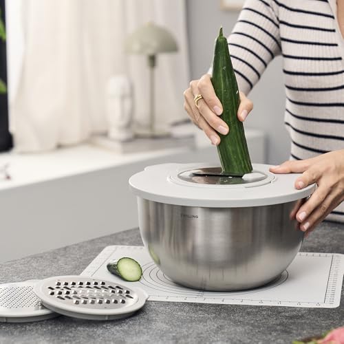 Image of ZWILLING Fresh & Save BOWLS 3-pc Stainless Steel Vacuum Bowl Set