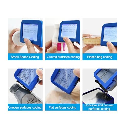 Mini impresora de inyección de tinta portátil y máquina de codificación inteligente ajustable 7