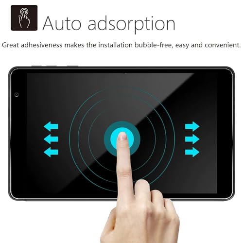 2 Protectores de Pantalla de Vidrio Templado para BLU M8L 8" miniatura 4