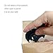 Hephis Skull Keychain Bottle Opener,Tape Cutter,Unpacker,Box Opener(Black).