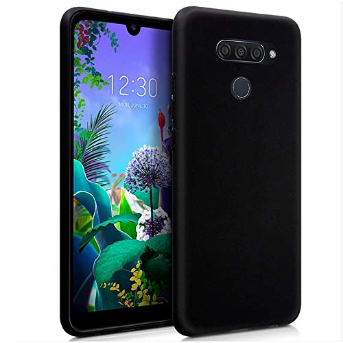 Mb Accesorios Funda Carcasa Gel Negra para LG Q60/K50, Ultra Fina 0,33mm, Silicona TPU de Alta Resistencia y Flexibilidad