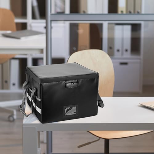 Boite de classement 1100 ℃ ignifuge imperméable et pliable avec serrure à code