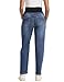 Foucome Women's Maternity Jeans Over Belly Stretchyt Pregnancy Boyfriend Denim Pants Dark Blue L