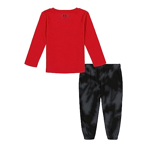 Image of Under Armour Boys' 2-piece Long Sleeve Graphic T-Shirt and Joggers Set