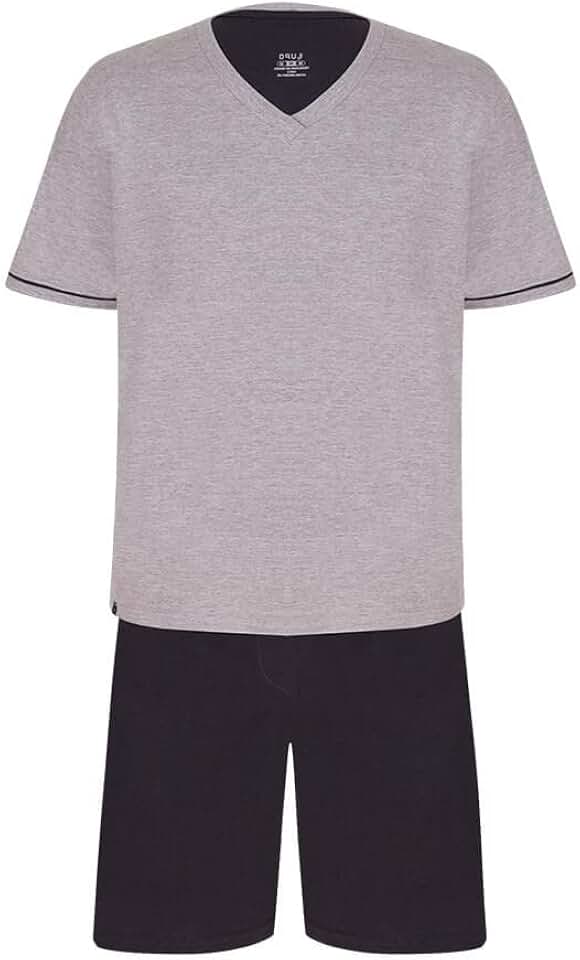 Pijama Masculino Curto Lupo (28000-001) 100% Algodão