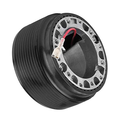 Adaptateur de Volant, Adaptateur de moyeu Racing Racing en Aluminium pour Trous de Volant 6 Trous en Aluminium pour 323 Miata MX3 MX5 MX6