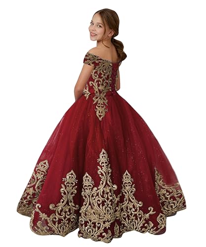 ABAO SISTER Flower Girls Princess Pageant Dreses Party Prom Puffy Ball Gowns Formal Dresses2