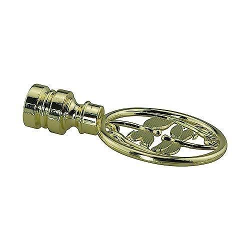 Image of Double Dragonflies Lamp Finials 1-3 /8 Inches Lamp Finial Cap Knob, Dragonfly Design Lamp Decoration Hollowing Out Treatment for Lamp Shade, Gold
