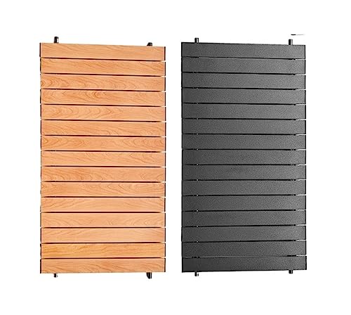 Carretilla plegable al aire libre con ruedas de 8 y 5 pulgadas, aleación de aluminio y tablero con diseño de madera, para camping y picnic, portátil miniatura 3