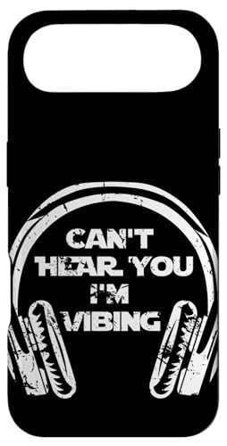 Funny Beatmaker Gamer Headset Can't Hear You I'm Vibing �X�}�z�P�[�X iPhone Air �p