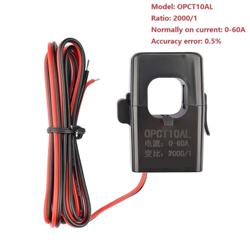 Transformador de corriente OPCT10AL tipo B con núcleo dividido de 0-60A y sensor tipo abrazadera 2