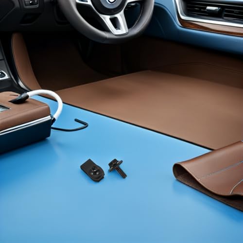 Clips de coche antivibración YARNOW con tornillos de sujeción inoxidables 7