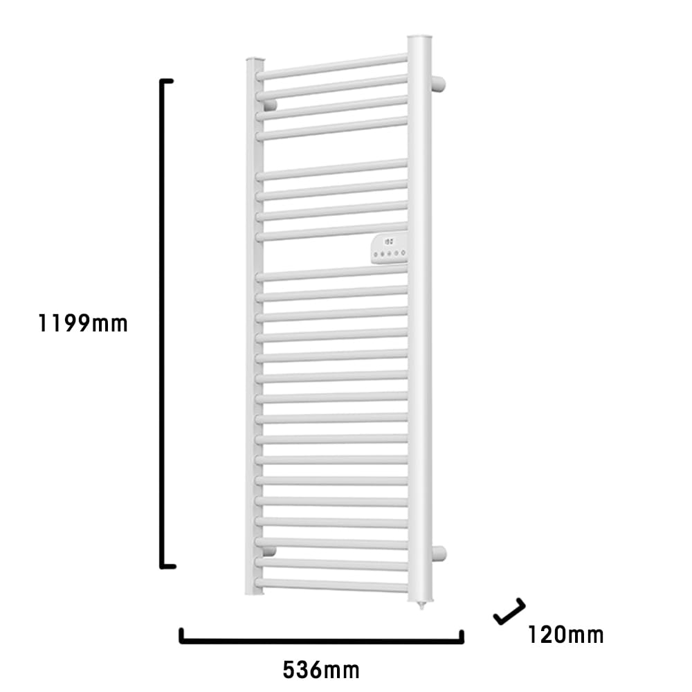 BATILEC - Sèche Serviettes Électrique Barres Rondes - CEIBO 750W