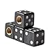 Custom Accessories 16114 Black Dice Style Valve Cap
