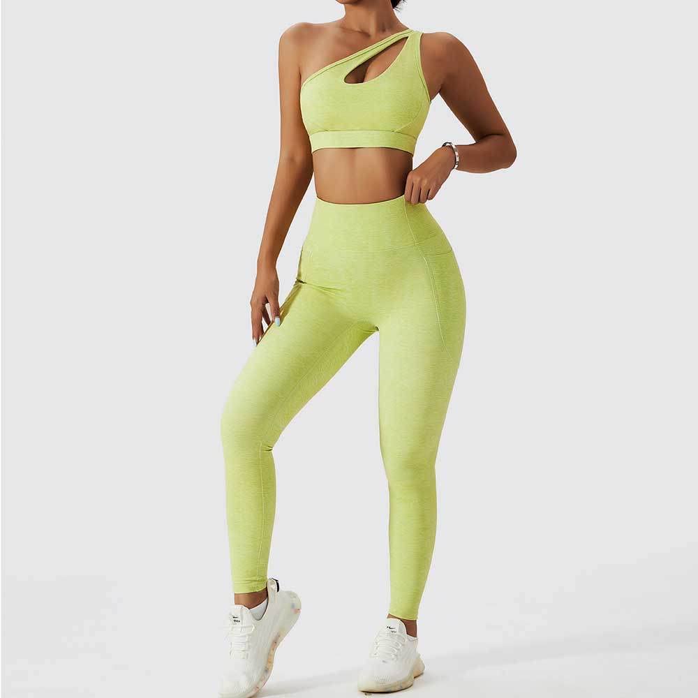 Yoga Set Sport Outfit pour Femme Gym Set Femmes Fitness Sportswear Workout Set Fitness Vêtements Femmes Yoga Costume Femmes Survêtement