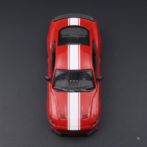 Image of Wizplex CCA Officially Licensed Ford Mustang GT 1:64 Scale Die Cast Metal Car - Collectible Alloy Muscle Coupe with Openable Doors & Free-Rolling Wheels, Display Showpiece for Kids 3+