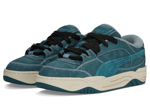 PUMA Puma-180 para hombre, Verde frío/Negro Puma, 44.5 EU
