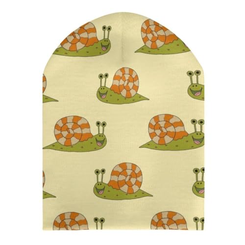 Cute Snail Animal Pattern Kids Beanie Hat for for Girls Boys Children Cap Winter Knitted Chemo Cancer Headwear Accessories Gifts Decoration Black3