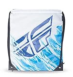 Schwere Netzkonstruktion Fly Racing 28-5151 Tasche mit Schnellzug, weiß/blau