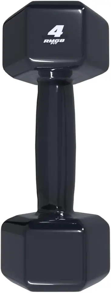 HALTER 4KG EMBORRACHADO SEXTAVADO PRETO