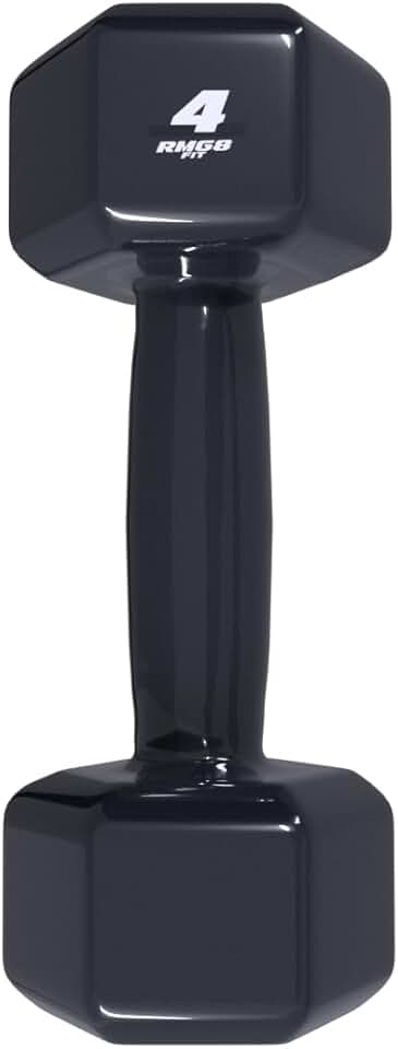 HALTER 4KG EMBORRACHADO SEXTAVADO PRETO